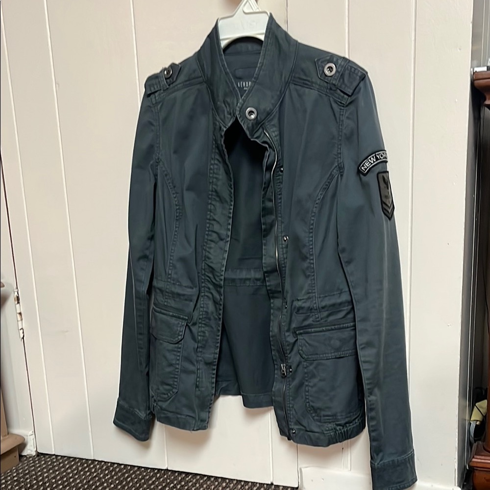 Women's  Gray Military Jacket
